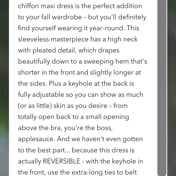 NWT We Are HAH Split At The Seams Dress XS/S - Picture 8 of 12